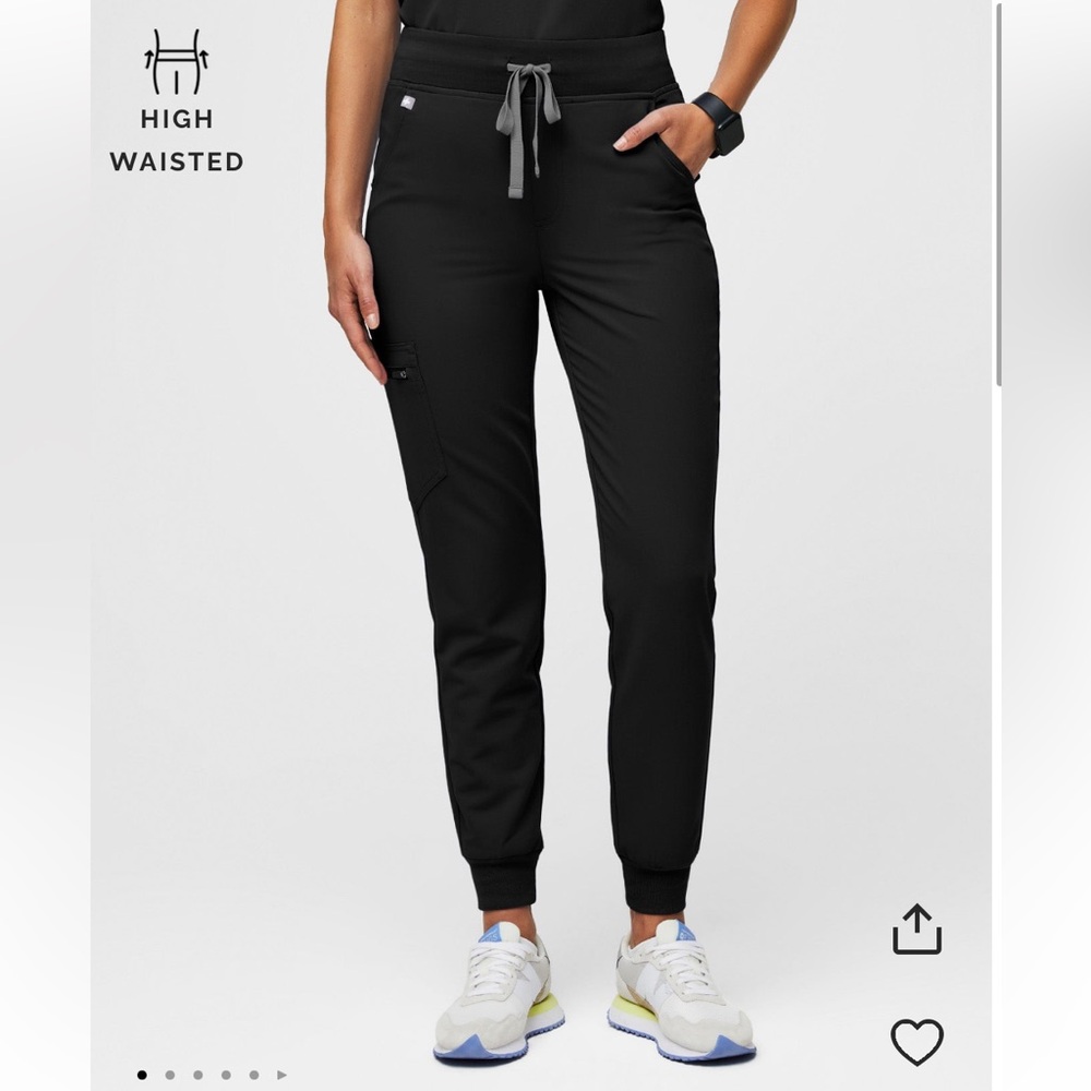 FIGS high waisted Zamora jogger- large PETITE